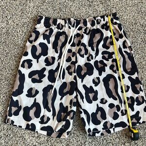 Shein, Size Small, Boys/men shorts, animal print